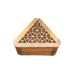 جعبه جواهرات مثلثی